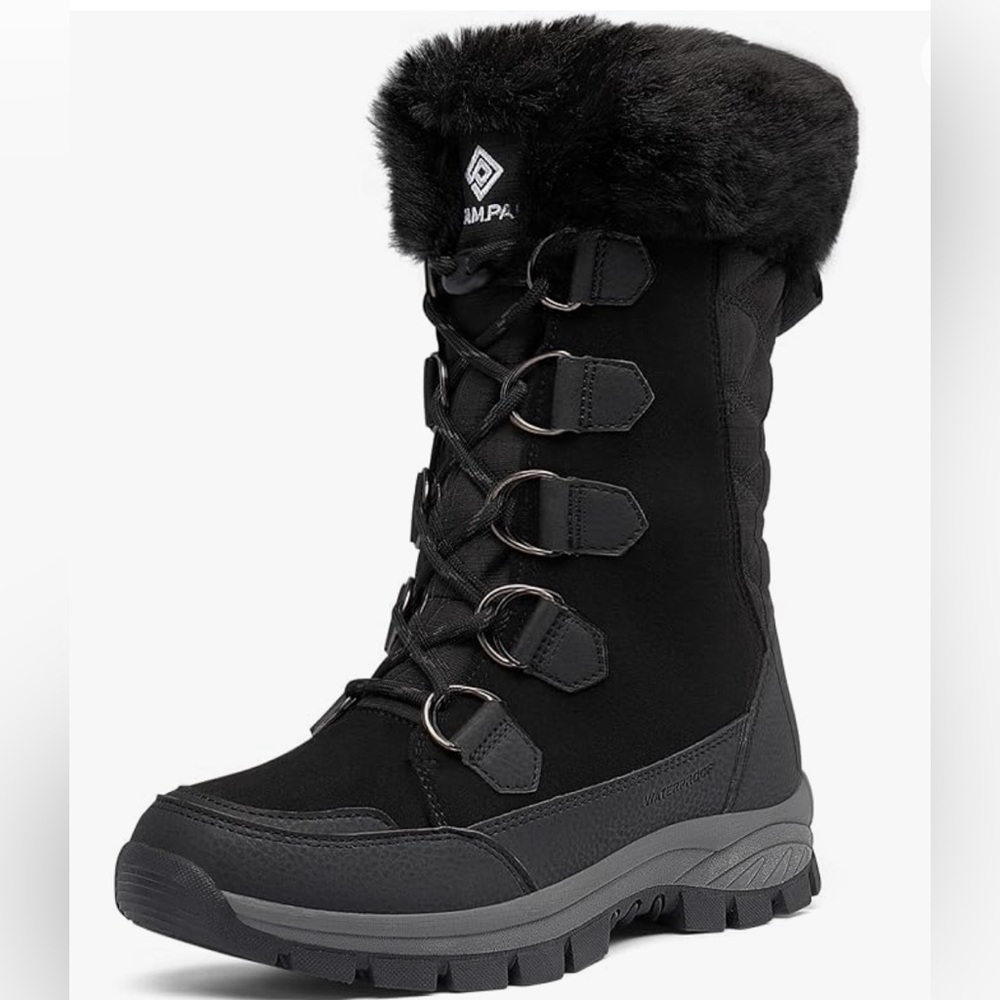 DREAM PAIRS Women's Waterproof Winter Snow Boots